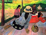 The Midday Na by Paul Gauguin